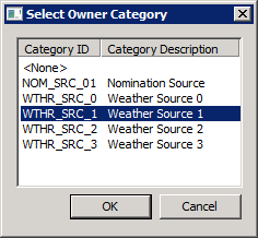 Select Owner Category